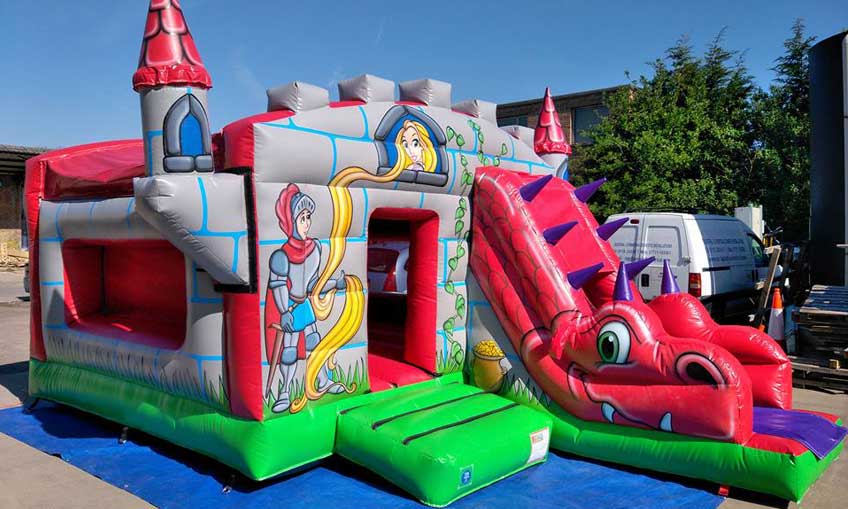 All Fun Dragon Bouncy Castles for hire Melbourne