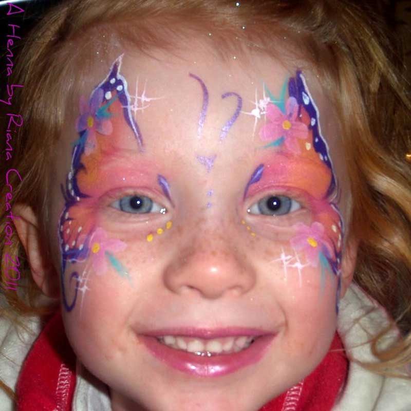 Henna by Riana face Painting Mid North Coast NSW