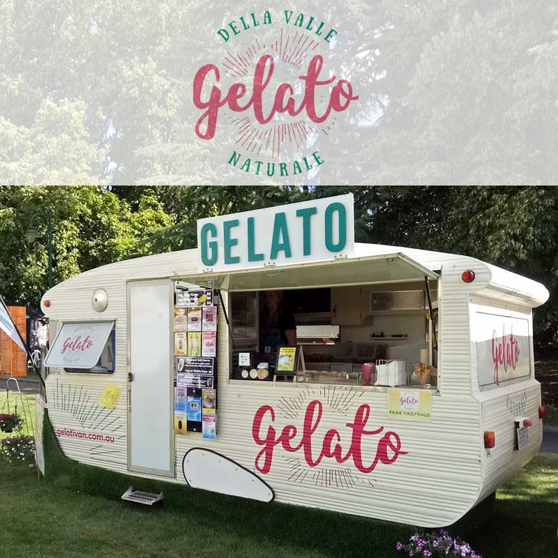 Della Valle Gelato Naturale Catering Van North TAS