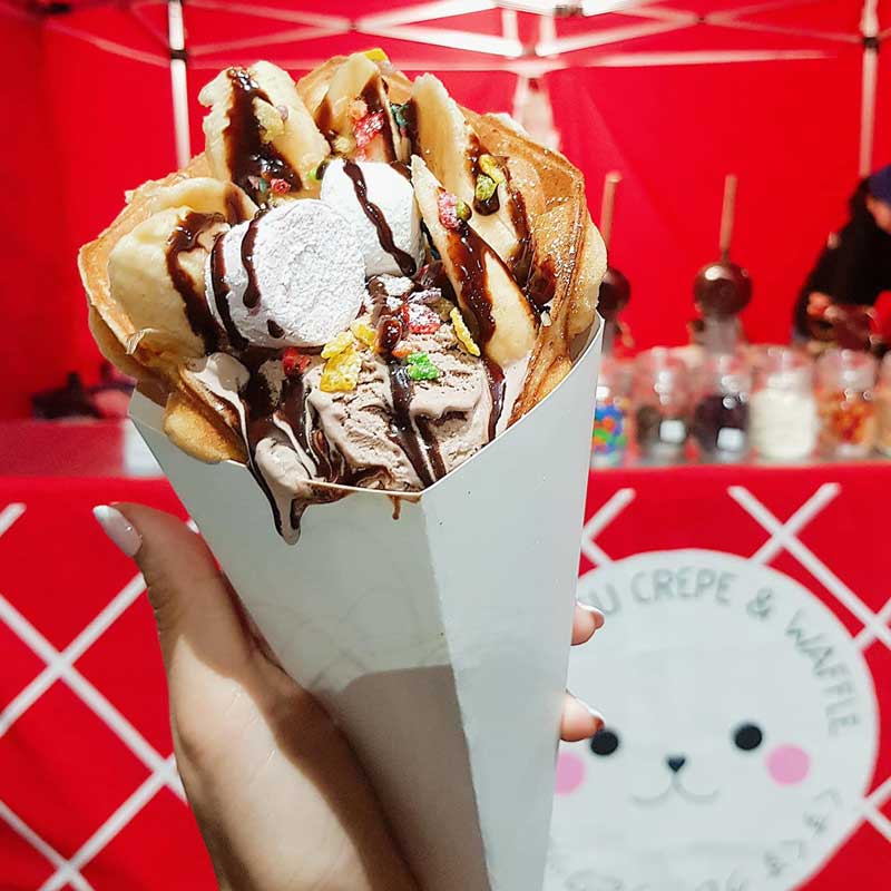 Kusukusu Crepe & Waffle Canberra ACT