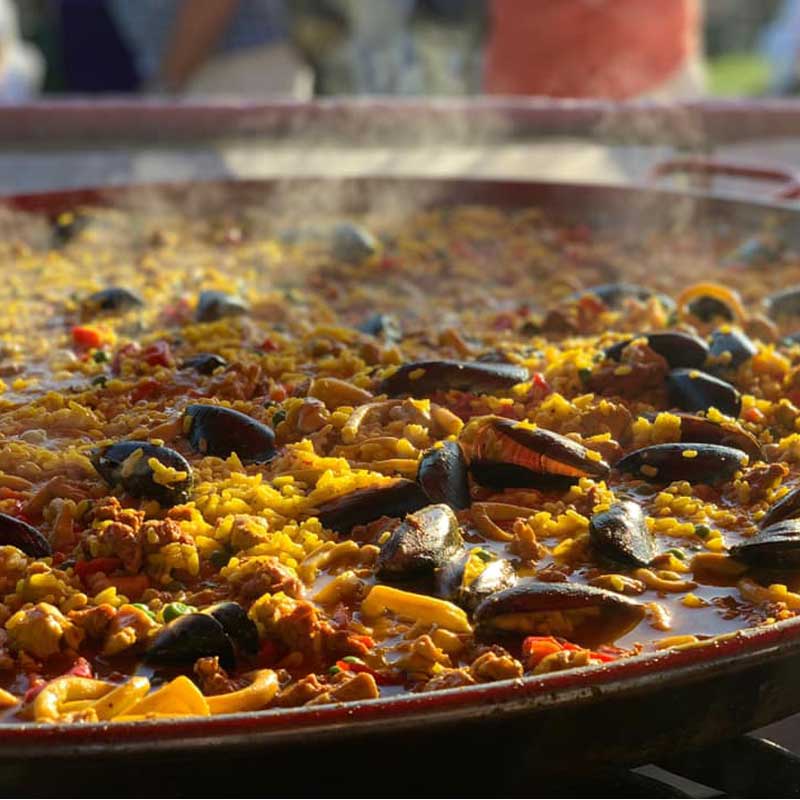 Spanish Paella Food Stall Townsville