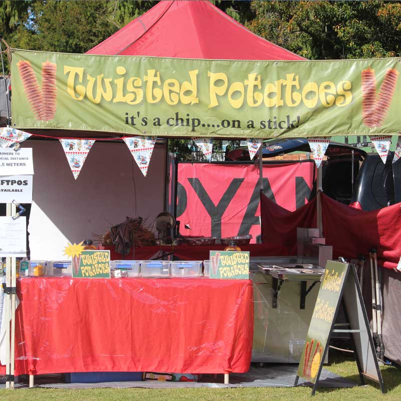 Twisted Potatoes Pop Up Food Stall Toowoomba Qld