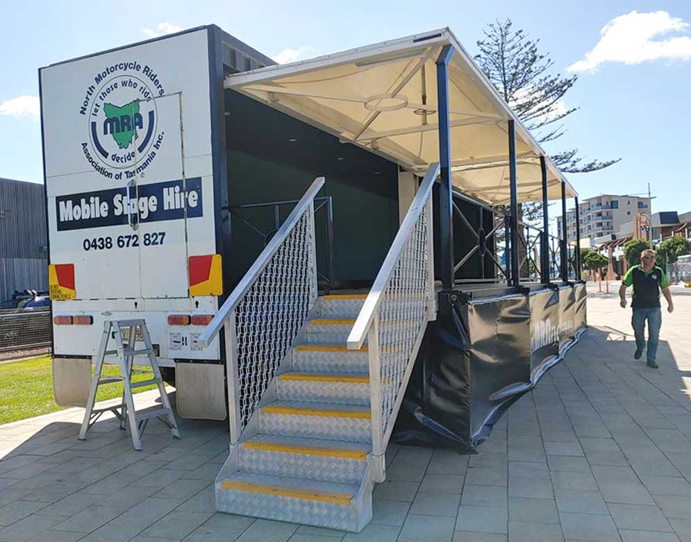 Mobile Stage Hire Hobart TAS