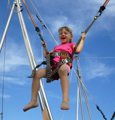 Bungy Trampoline Hire Brisbane