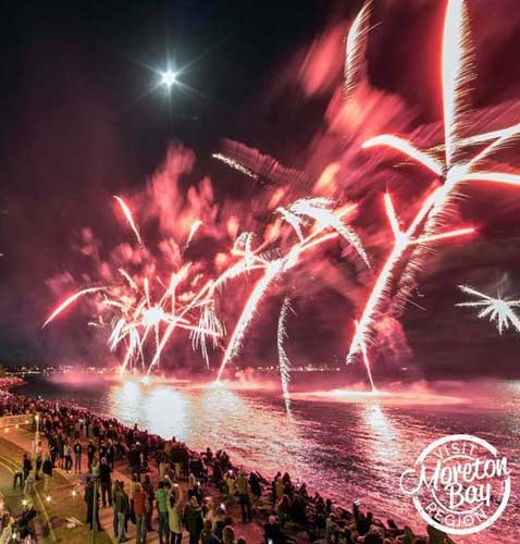 Redcliffe Kitefest Fireworks