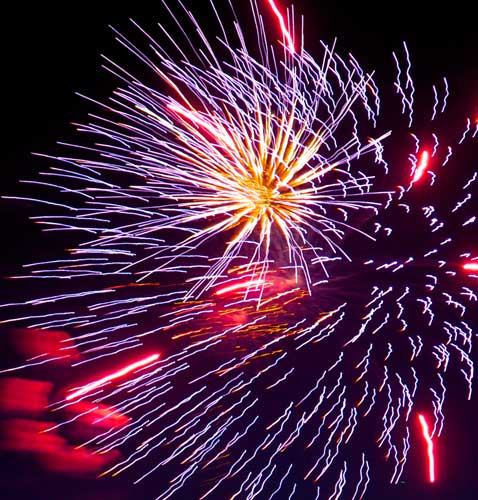 Redfest Strawberry Festival Fireworks