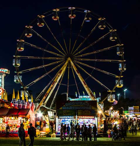 Redfest Strawberry Festival Sideshow Alley
