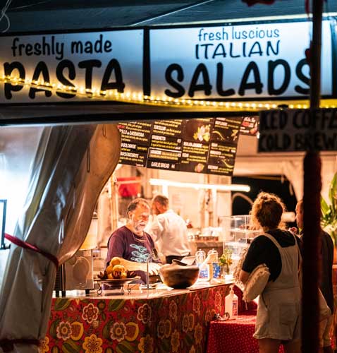 Woodford Folk Festival Food