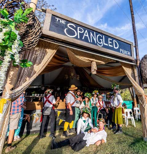 Woodford Folk Festival Stalls